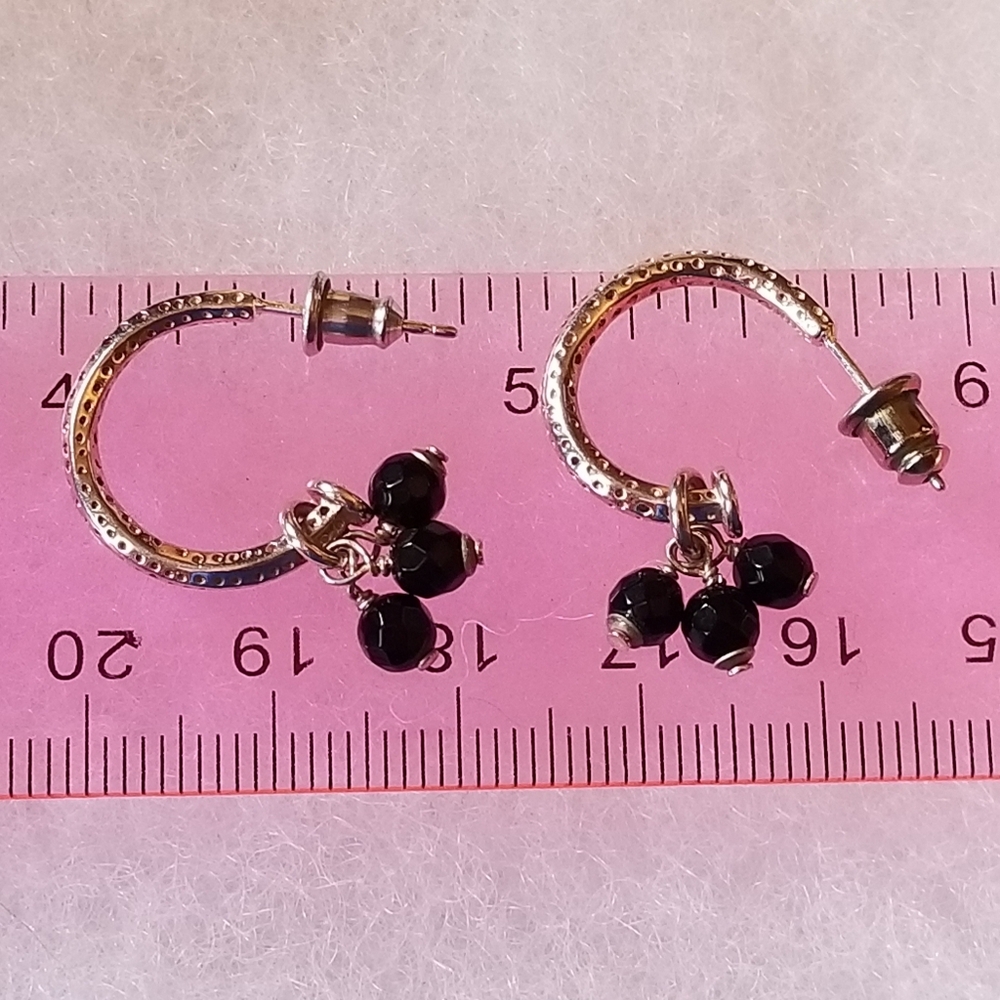 Silpada Interchangeable Gemstone Earrings - image 6